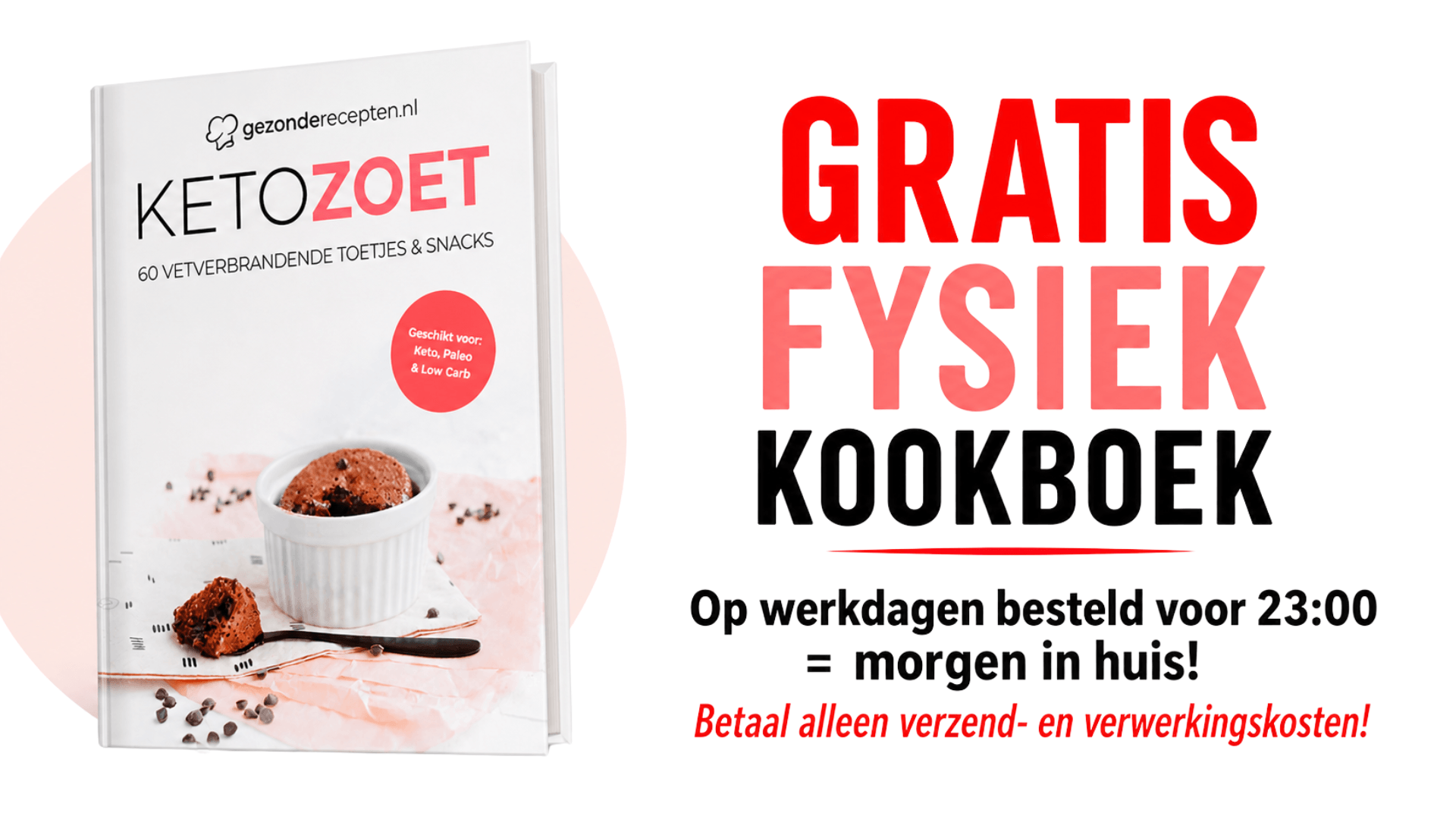 Keto Zoet Banner Gratis